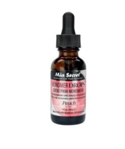 GOTAS PARA MONOMERO AROMA PEACH 30ML MIA SECRET - INS195