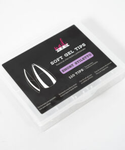 NAIL PRO TIPS SOFT GEL SHORT STILETTO 110UND  - INS1100