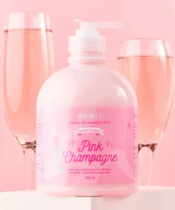 GO NAILS CREMA DE MANOS Y PIES PINK CHAMPANE - 500 ML - INS1808