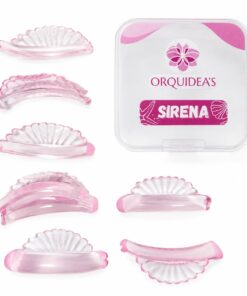 BIGUDIES PARA LIFTING DE PESTAÑAS SIRENA "CURVA U" - INS4522