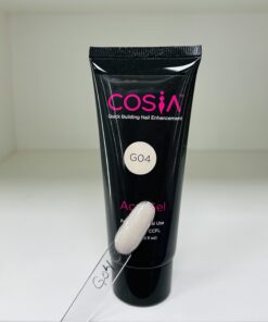 ACRYGEL/ POLYGEL COSIA 60ml #G04 CON GLITTER -  INS5866