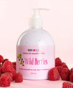 CREMA DE MANOS Y PIES GO NAILS WILD BERRIES  500ML-INS3682