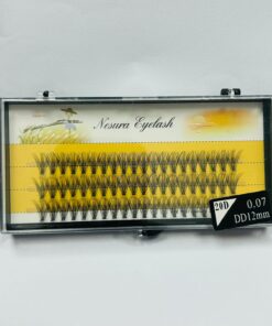 PESTAÑAS DE RACIMO NESURA 20D CURVA 0.07DD #12MM – INS4683