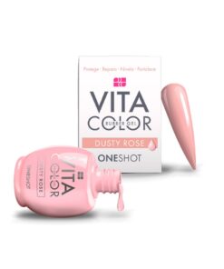VITA COLOR RUBBER GEL NAIL FACTORY PALE ROSE - INS5431