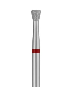FRESA DIAMANTADA CONO INVERTIDO 0.25 ROJA STRONG NAILS - INS5906